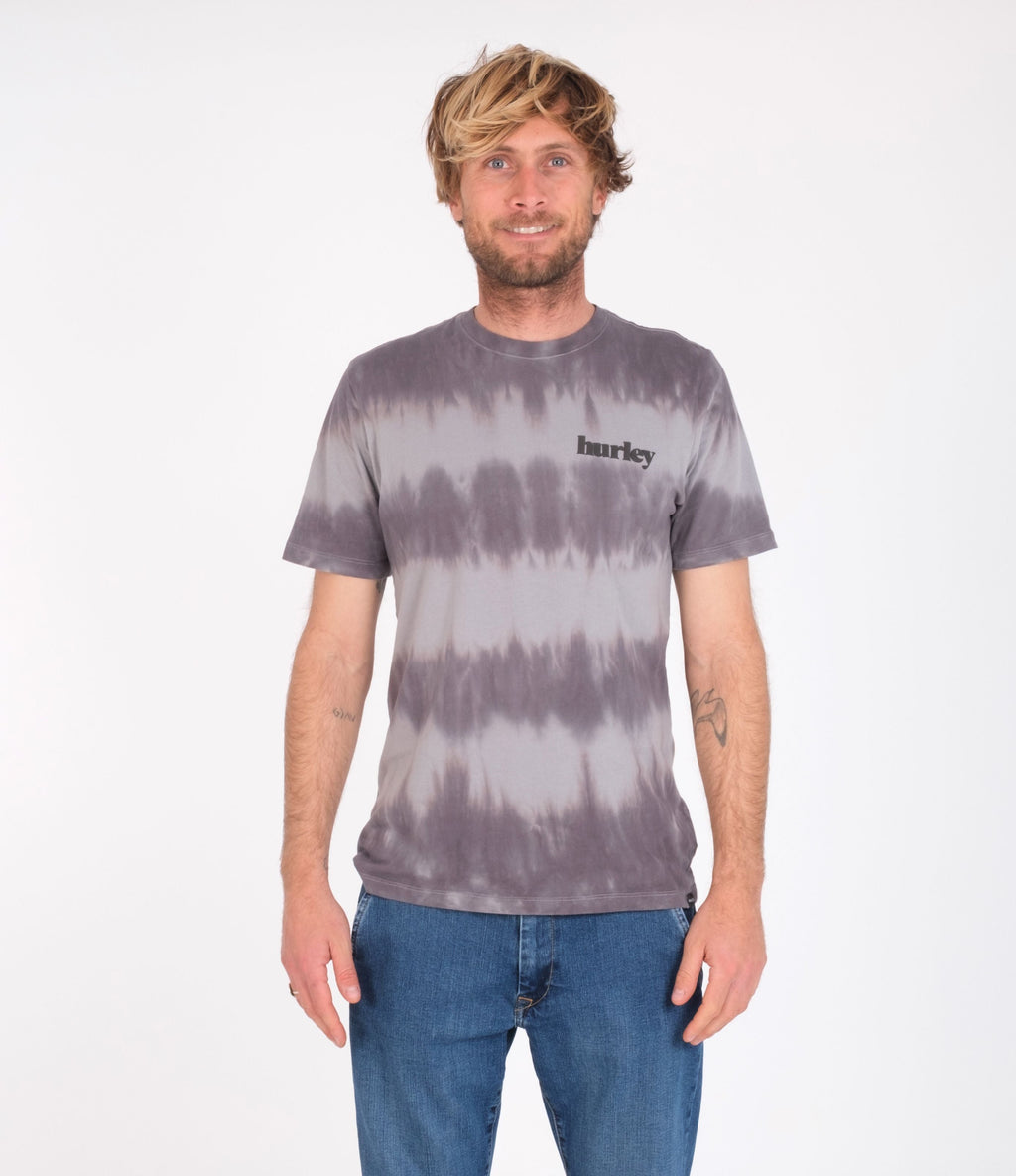 Hurley | Camiseta Hurley Everyday washed Tie Dye Particly Grey  | Camisetas, Camisetas manga corta, Men, Ropa | 