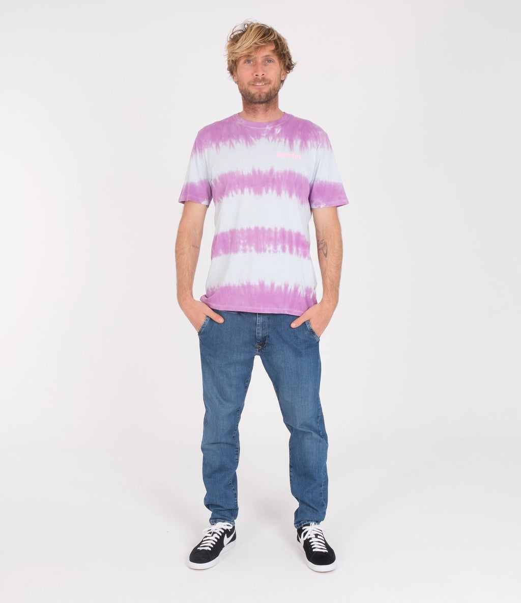 Hurley | Camiseta Hurley Everyday washed Tie Dye Teal Tinted Heather  | Camisetas, Camisetas manga corta, Men, Ropa | 