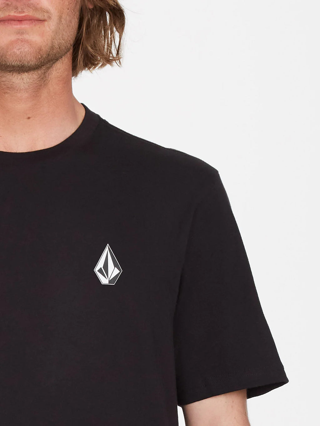 Camiseta Volcom Iconic Stone Black