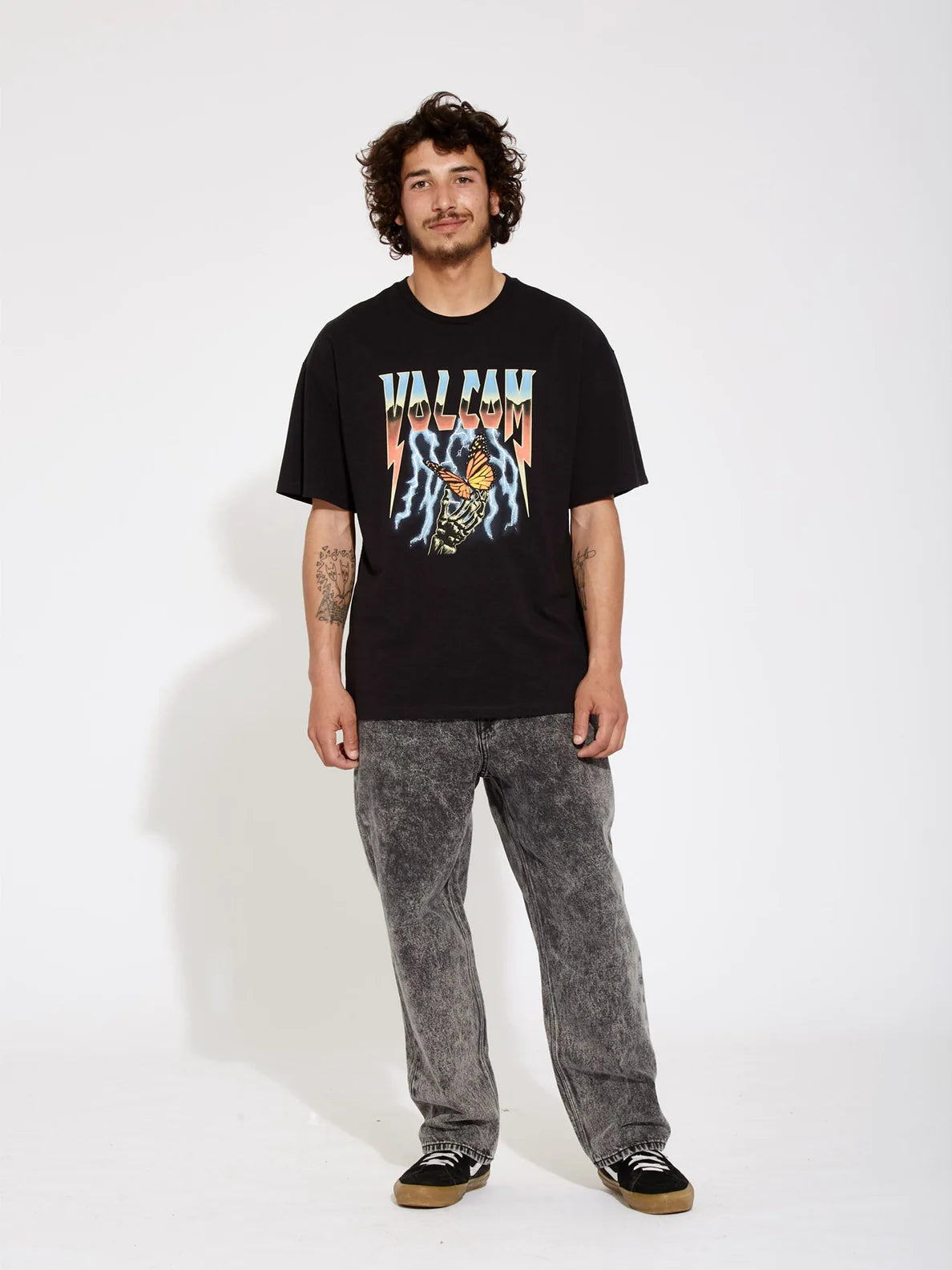 Camiseta Volcom Keepthunder Black | Camisetas de hombre | Camisetas manga corta de hombre | Volcom Shop | surfdevils.com