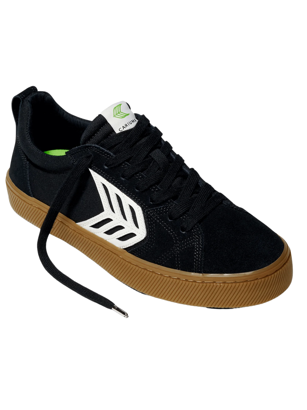 Cariuma Catiba Pro Skate Low All Black Gum/Ivory