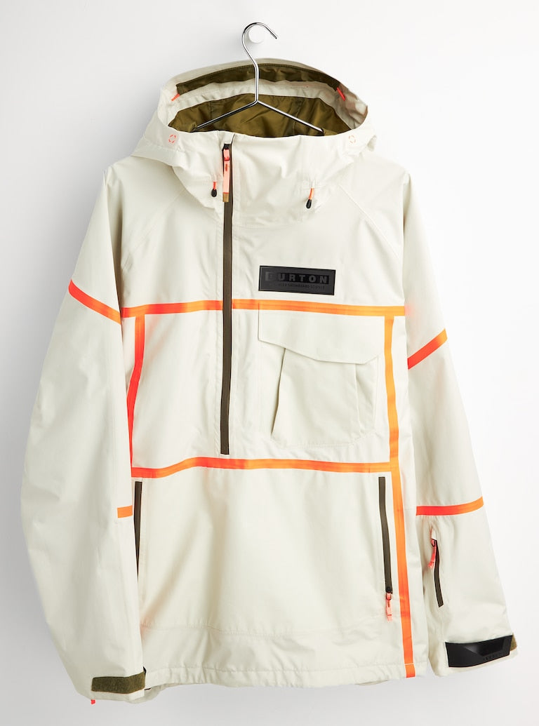 Burton | Chaqueta Burton Breaker Gore-tex 2L Anorak Jacket Silver Green  | 15/12/2021, Chaquetas Nieve Hombre, Men, Snowboard | 