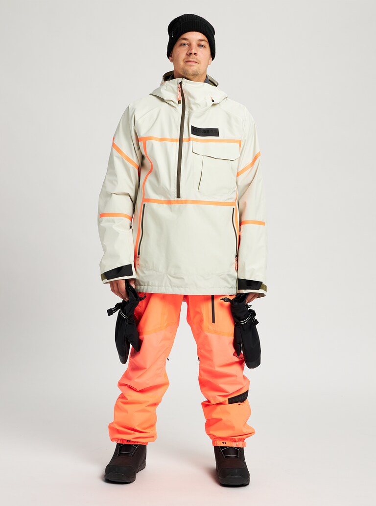 Burton | Chaqueta Burton Breaker Gore-tex 2L Anorak Jacket Silver Green  | 15/12/2021, Chaquetas Nieve Hombre, Men, Snowboard | 