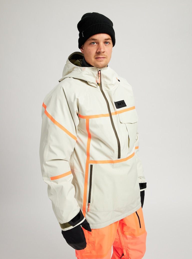 Chaqueta Burton Breaker Gore-tex 2L Anorak Jacket Silver Green | Snowboard Gore-Tex | WINTER 24 | surfdevils.com