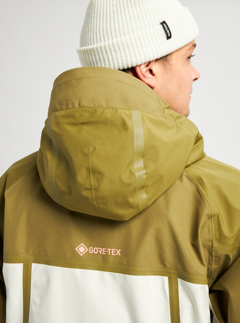Burton | Chaqueta Burton Breaker Gore-tex 2L Anorak Martini Olive / Silver Green  | 15/12/2021, Chaquetas Nieve Hombre, Men, Snowboard | 