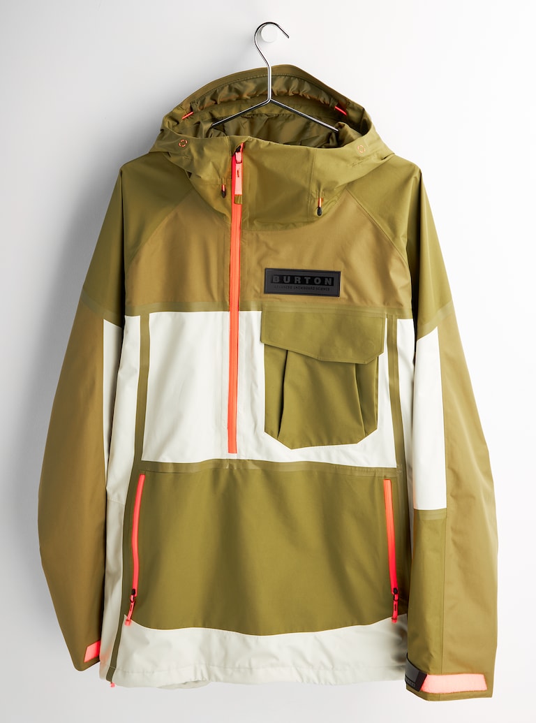 Burton | Chaqueta Burton Breaker Gore-tex 2L Anorak Martini Olive / Silver Green  | 15/12/2021, Chaquetas Nieve Hombre, Men, Snowboard | 