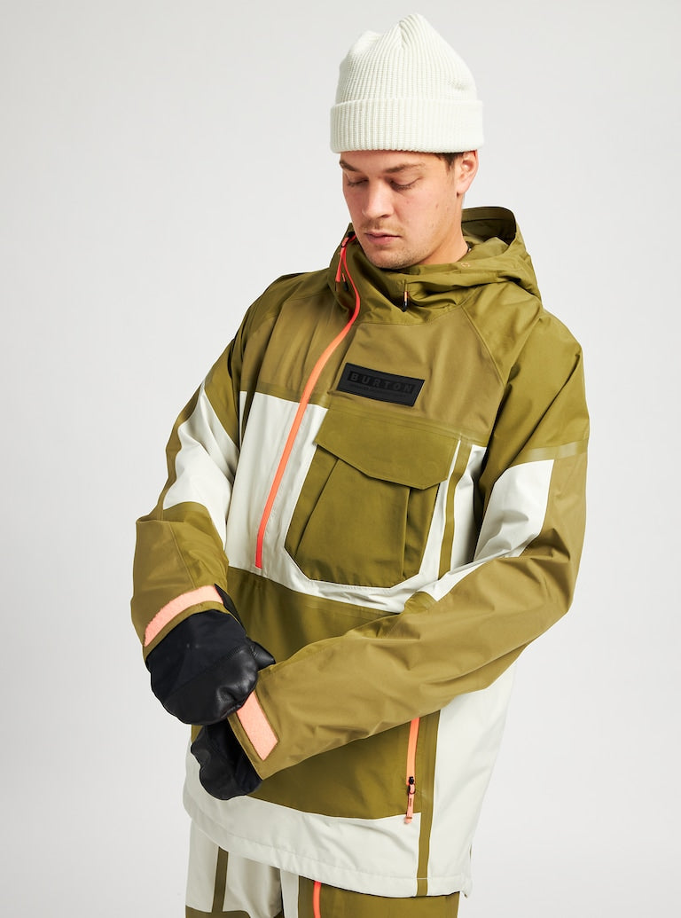 Burton | Chaqueta Burton Breaker Gore-tex 2L Anorak Martini Olive / Silver Green  | 15/12/2021, Chaquetas Nieve Hombre, Men, Snowboard | 