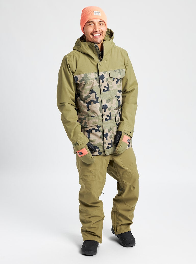 Burton | Chaqueta Burton Covert Jacket - Slim Martini Olive / Martini Olive Terra Camo  | Chaquetas Nieve Hombre, Men, Snowboard | 