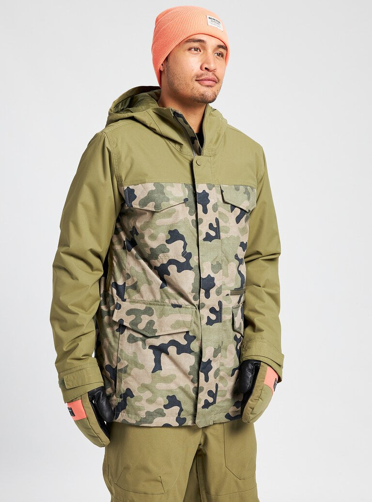 Burton | Chaqueta Burton Covert Jacket - Slim Martini Olive / Martini Olive Terra Camo  | Chaquetas Nieve Hombre, Men, Snowboard | 