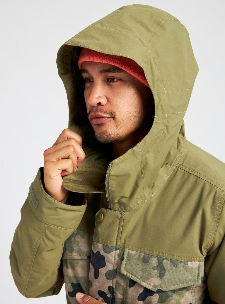 Burton | Chaqueta Burton Covert Jacket - Slim Martini Olive / Martini Olive Terra Camo  | Chaquetas Nieve Hombre, Men, Snowboard | 