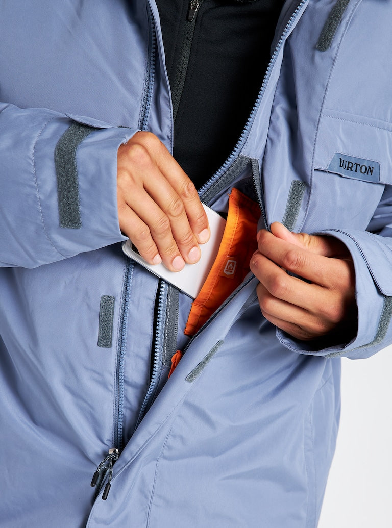 Burton | Chaqueta Burton Dunmore 2l Jacket Folkstone Gray  | Chaquetas Nieve Hombre, Men, Snowboard | 
