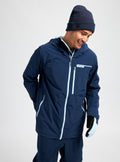 Burton | Chaqueta Burton Peasy 2l Jacket Dress Blue  | Chaquetas Nieve Hombre, Men, Snowboard, Unisex | 