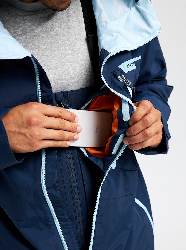 Burton | Chaqueta Burton Peasy 2l Jacket Dress Blue  | Chaquetas Nieve Hombre, Men, Snowboard, Unisex | 