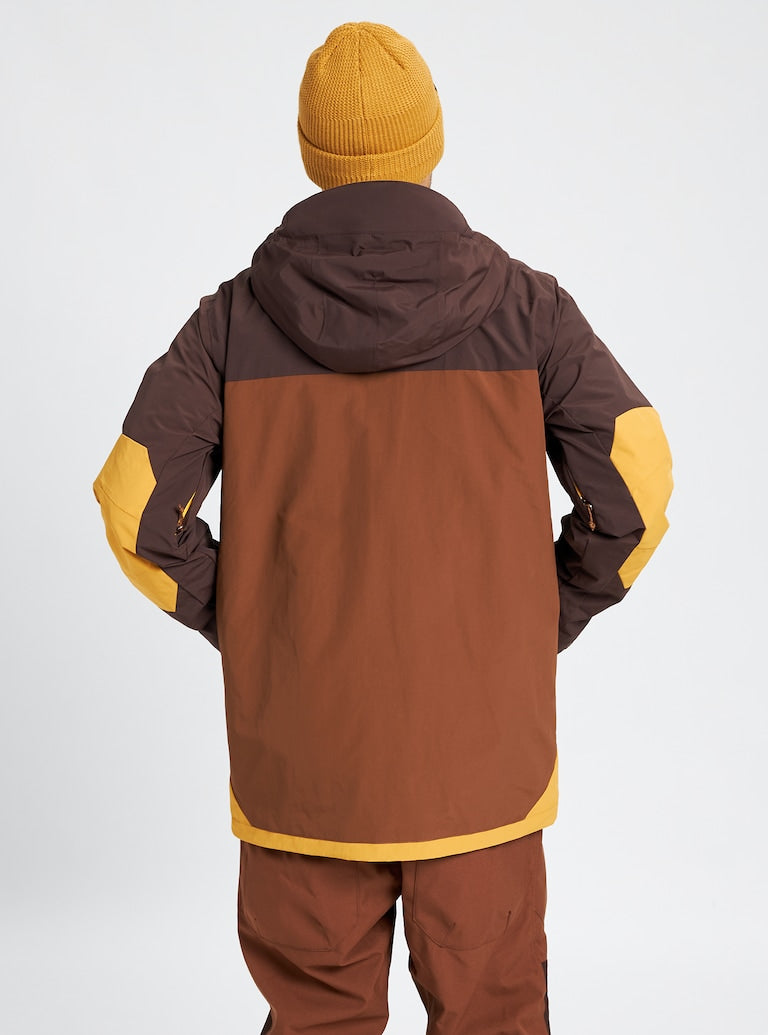 Burton | Chaqueta Burton Peasy 2l Jacket Seal Brown / Bison / Wood Thrush  | Chaquetas Nieve Hombre, Men, Snowboard | 