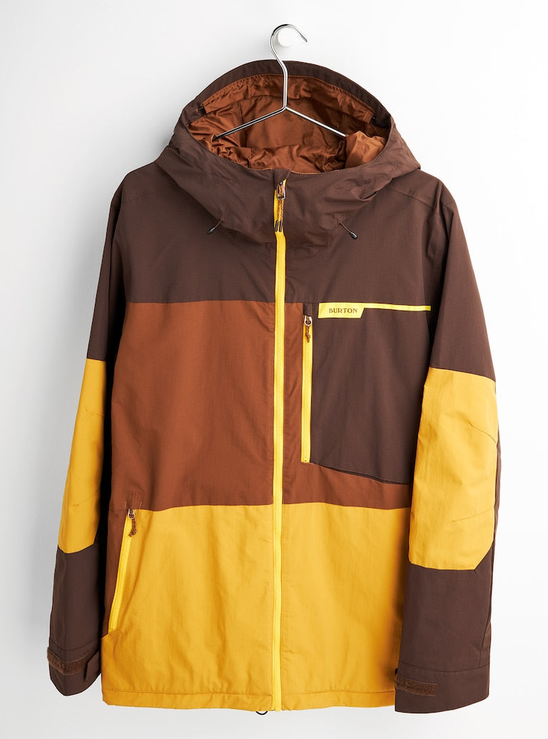 Burton | Chaqueta Burton Peasy 2l Jacket Seal Brown / Bison / Wood Thrush  | Chaquetas Nieve Hombre, Men, Snowboard | 