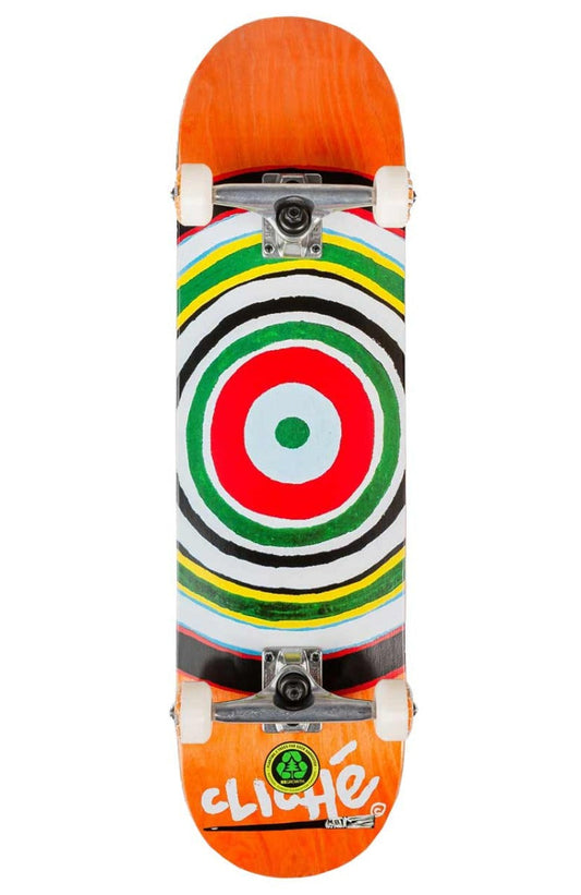 Cliche | Cliche Painted Circle FP Complete 8.25"  | Skate, Skates completos, Unisex | 