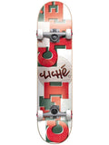 Cliche | Cliche Uppercase Fp Complete 7.875"  | Skate, Skates completos, Unisex | 