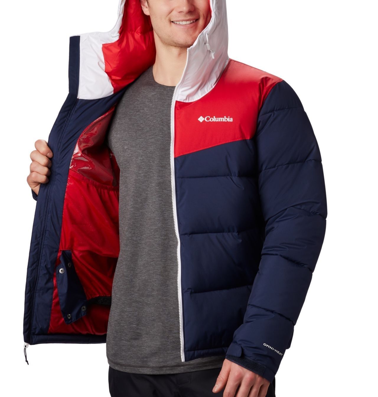 Columbia | Columbia Iceline Ridge Jacket Collegiate  | Chaquetas Nieve Hombre, Men, Snowboard, Unisex | 