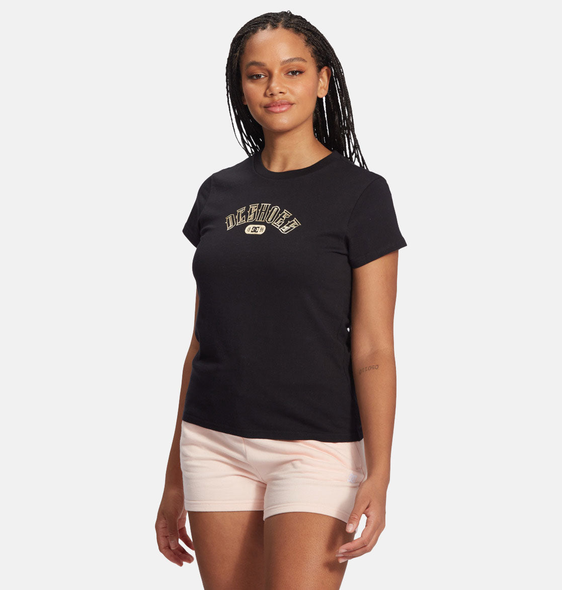 DC Shoes | DC DcShoes Tee Black  | Camisetas, Camisetas manga corta, Ropa, Women | 