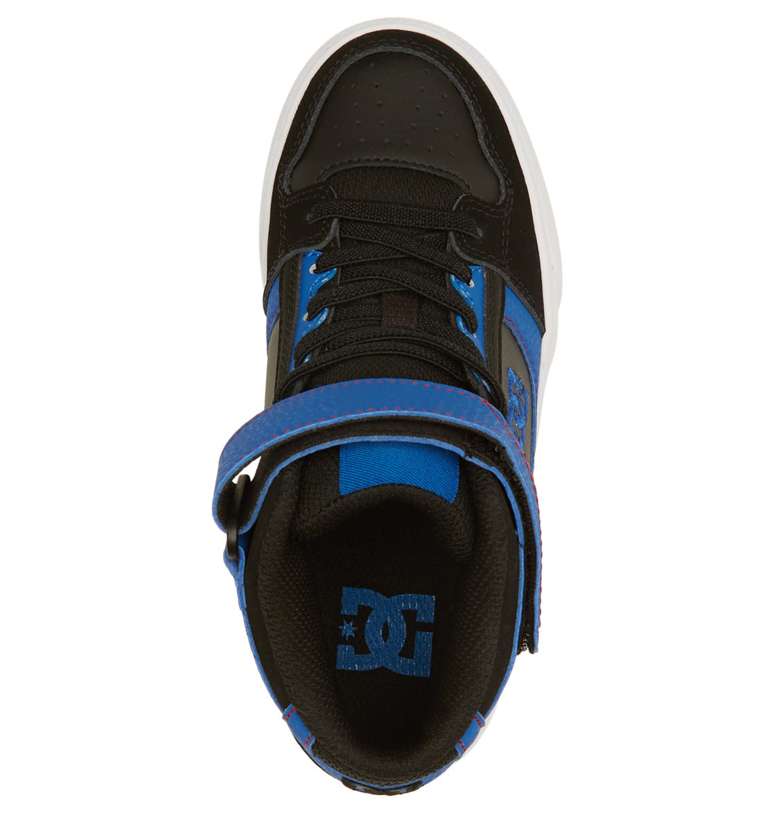 Dc Shoes Pure High-top Ev Black/blue/red | LO MÁS NUEVO | surfdevils.com