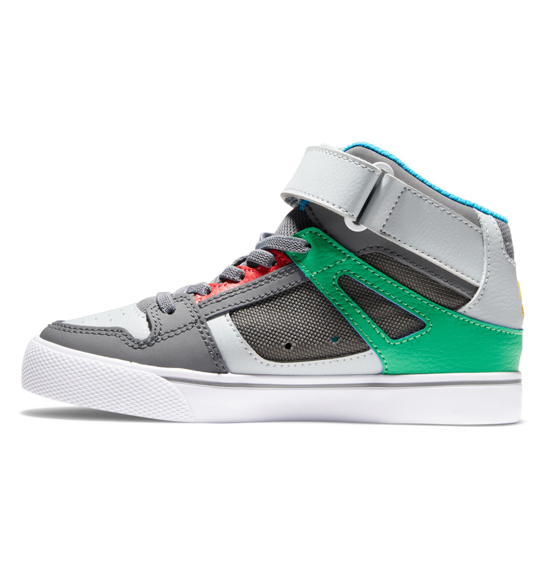 Dc Shoes Pure High-top Ev Grey/Green | surfdevils.com