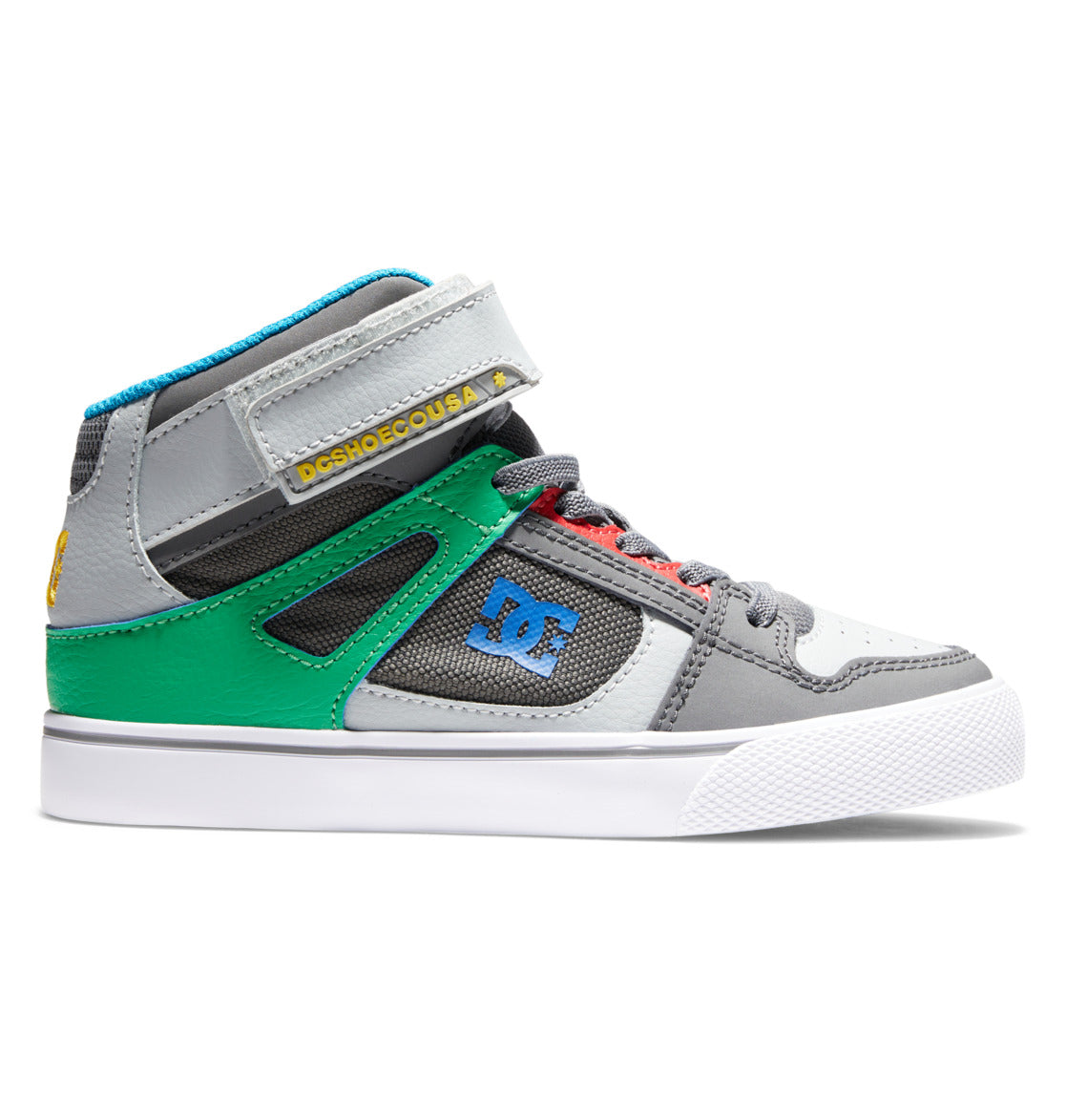 DC Shoes | Dc Shoes Pure High-top Ev Grey/Green  | Calzado, Youth, Zapatillas | 