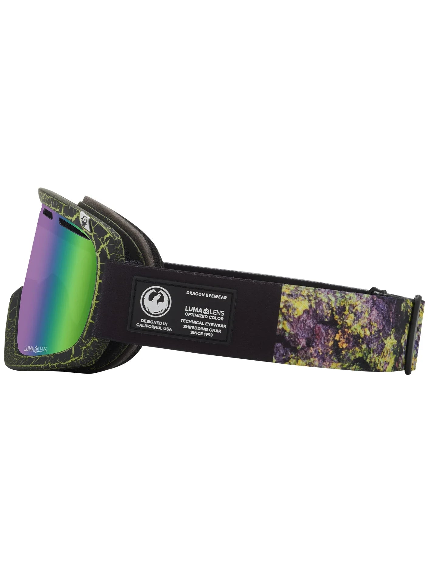 Dragon D1 OTG - Lichen with Lumalens Green Ionized & Lumalens Amber Lens