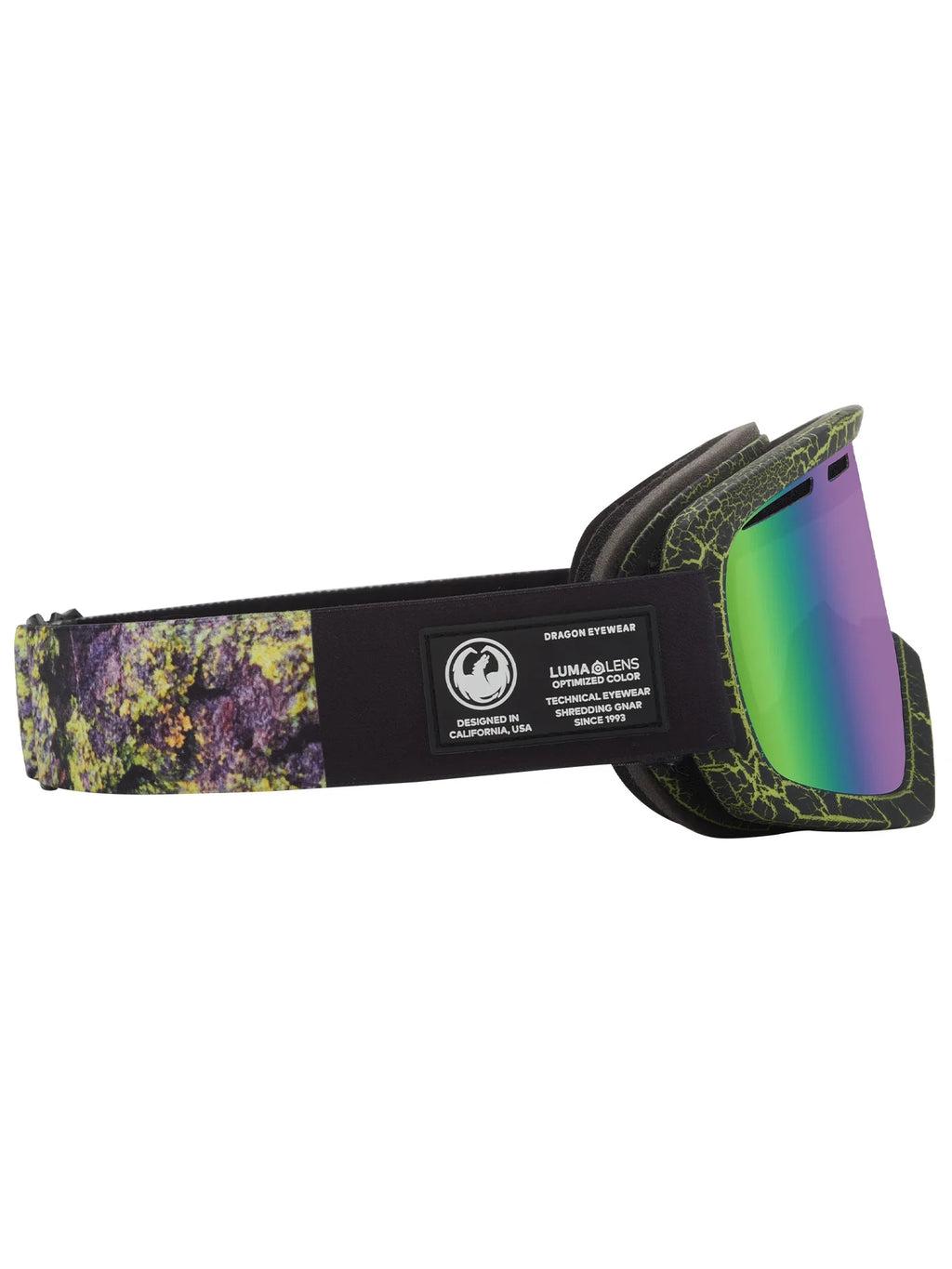 Dragon D1 OTG - Lichen with Lumalens Green Ionized & Lumalens Amber Lens