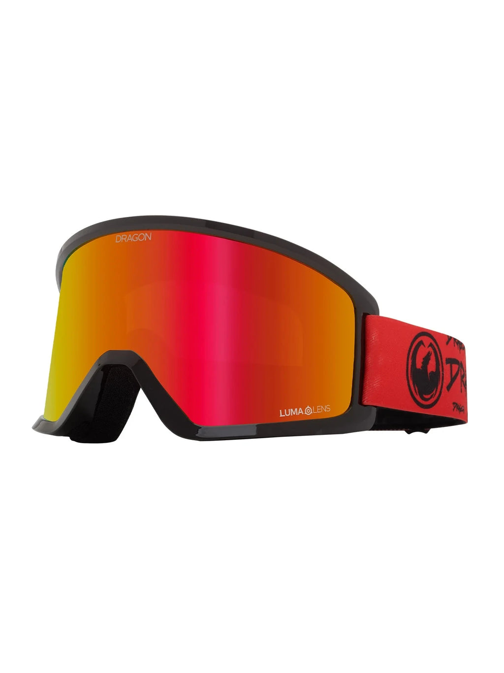 Dragon DX3 OTG - Tag with Lumalens Red Ionized Lens