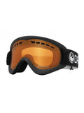 Dragon DXs - Black with Lumalens Amber Lens
