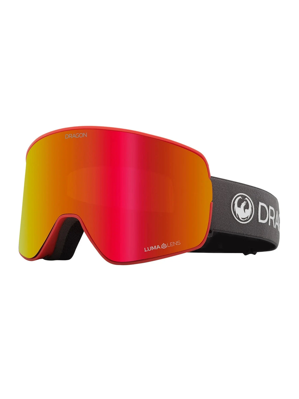 Dragon NFX2 - Volcano Spyder Collab with Lumalens Red Ionized & Lumalens Light Rose Lens