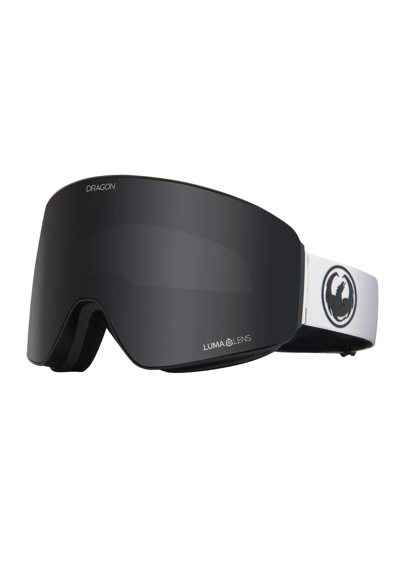 Dragon PXV - Fade Black Lumalens Dark Smoke & Lumalens Flash Blue Lens