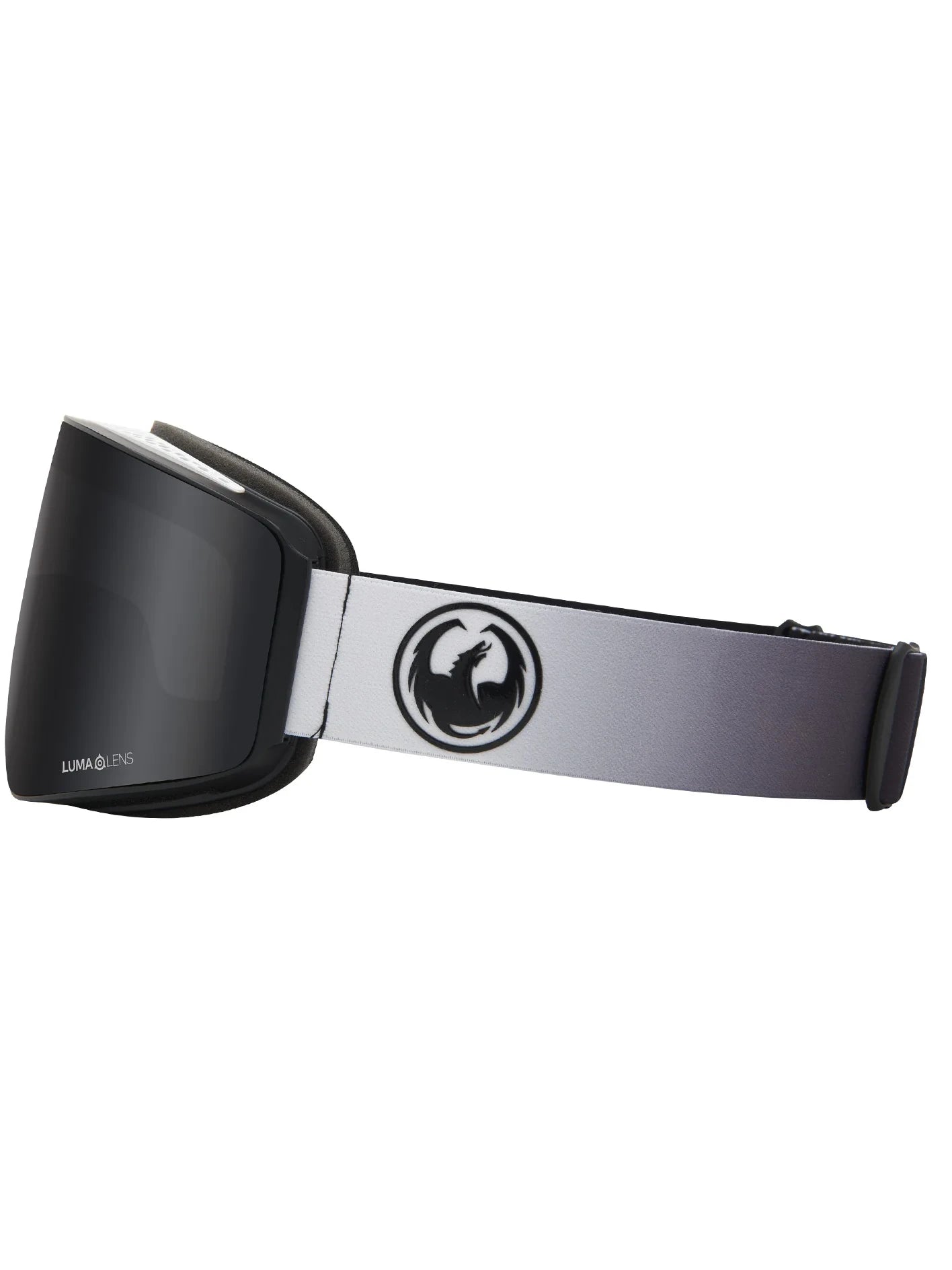 Dragon PXV - Fade Black Lumalens Dark Smoke & Lumalens Flash Blue Lens