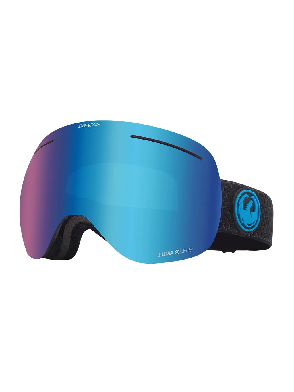 Dragon X1 - Split Lumalens Blue Ionized & Lumalens Amber Lens