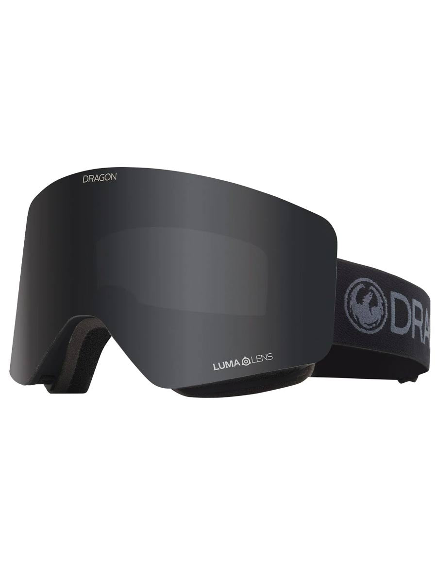 Dragon R1 OTG - Blackout Lumalens Dark Smoke & Lumalens Amber Lens