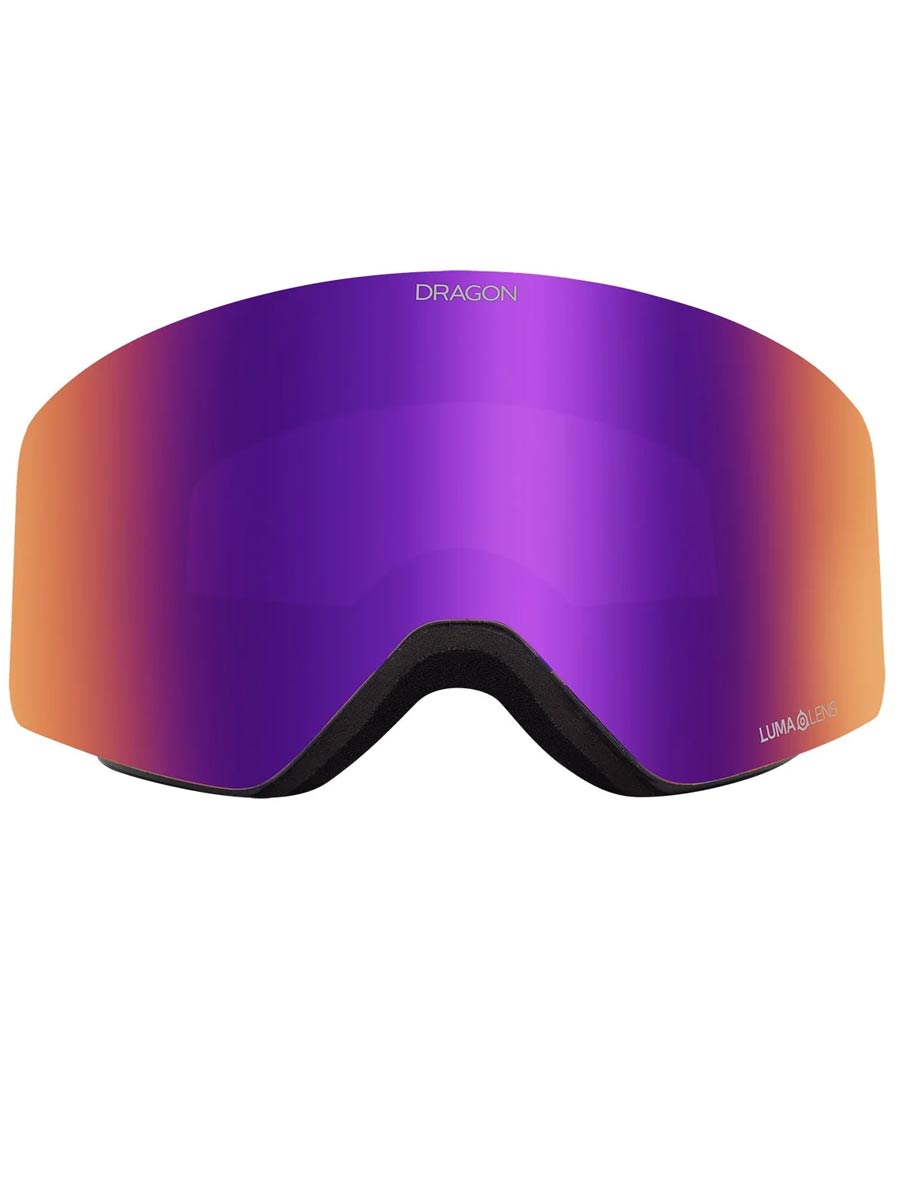 Dragon R1 OTG - Black Pearl Lumalens Purple Ionized & Lumalens Amber Lens