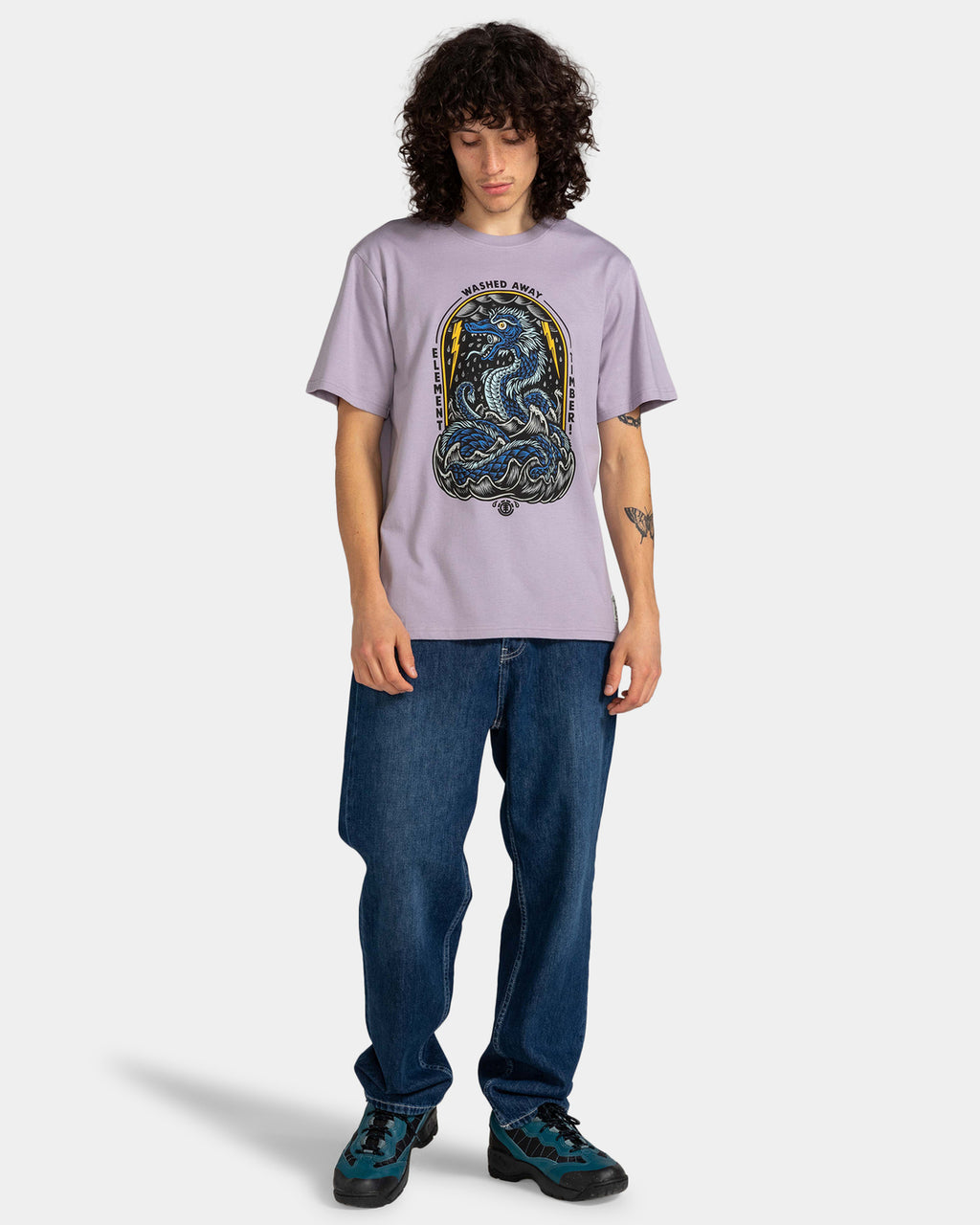 Element Skateboards x Timber From the deep Lavender Gray