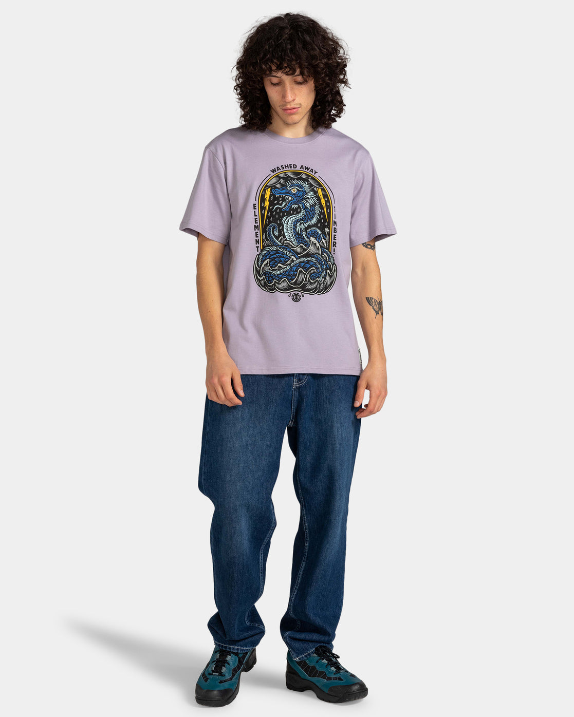 Element Skateboards x Timber From the deep Lavender Gray