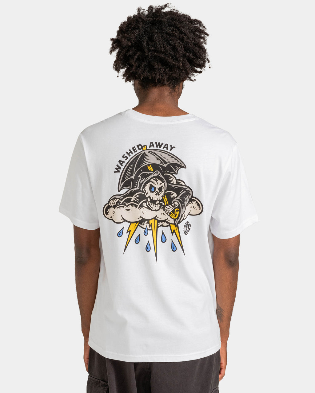 Camiseta Element Skateboards x Timber Summon Optic White