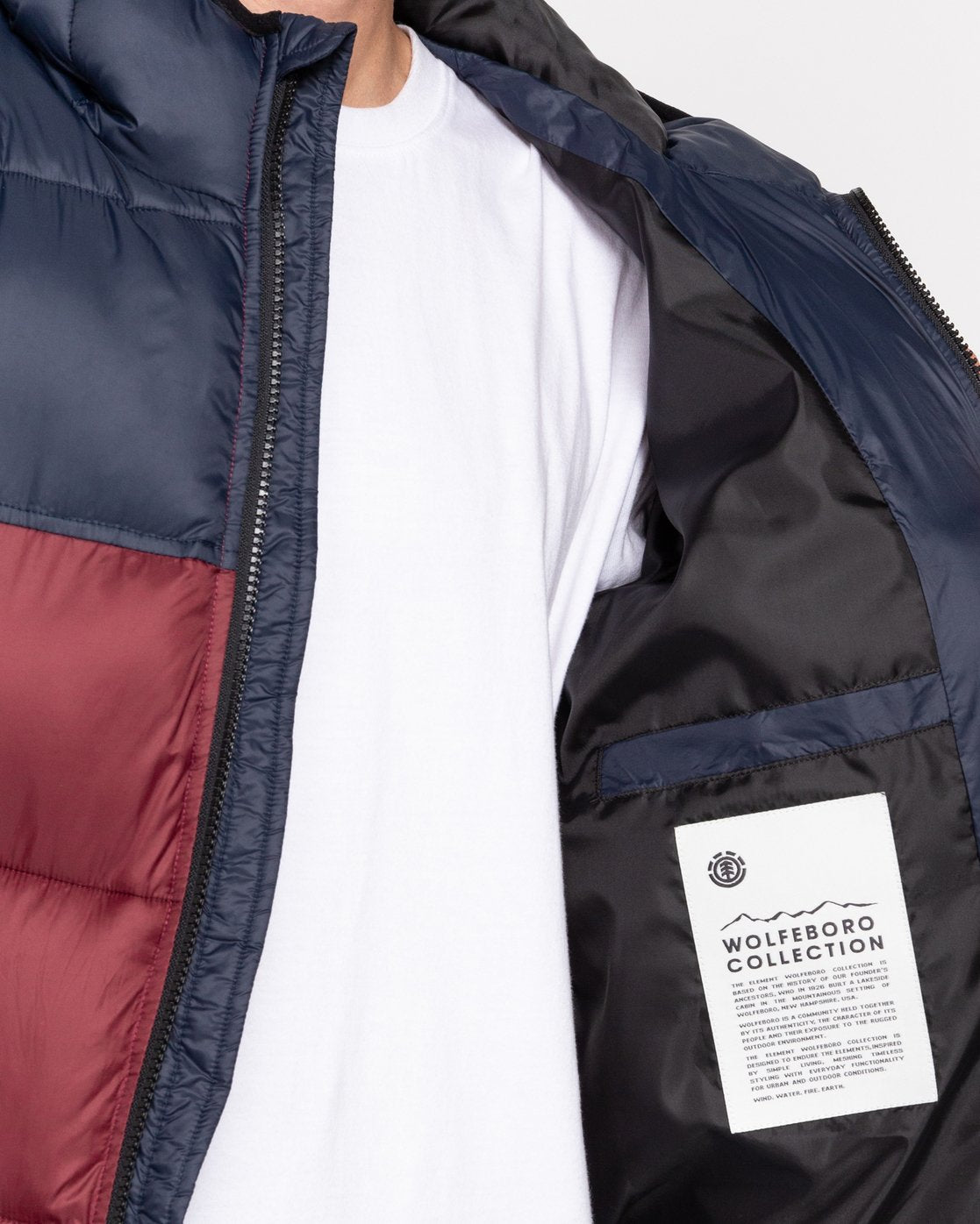 Element | Element Alder Avalanche Burgundy / Red  | Chaquetas Calle, Chaquetas Heavy, Men, Ropa | 