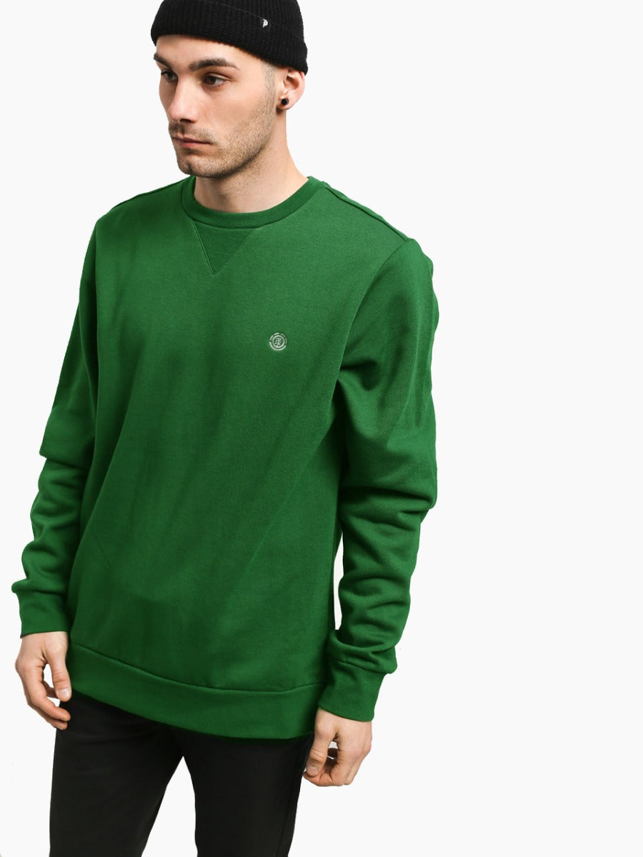 Element | Element Cornell Classic Crew Amazon Green  | Men, Ropa, Sudaderas, Sudaderas sin capucha | 