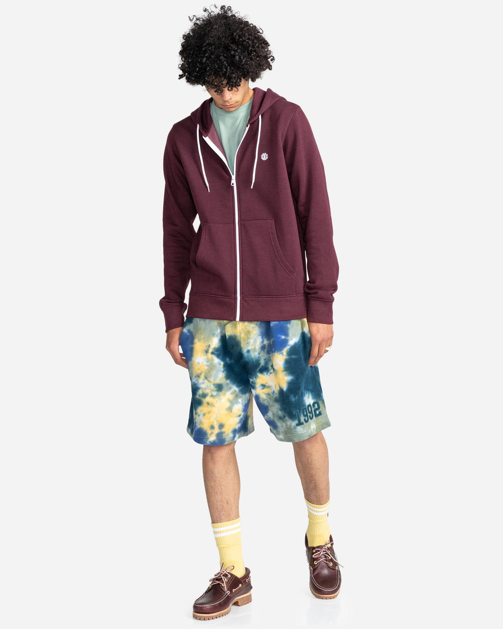Element | Element Cornell Classic Zip Hooded Winetasting  | Men, Ropa, Sudaderas, Sudaderas con cremallera | 