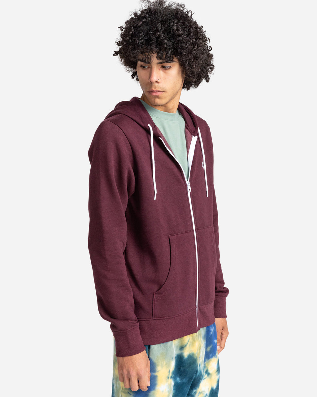 Element | Element Cornell Classic Zip Hooded Winetasting  | Men, Ropa, Sudaderas, Sudaderas con cremallera | 