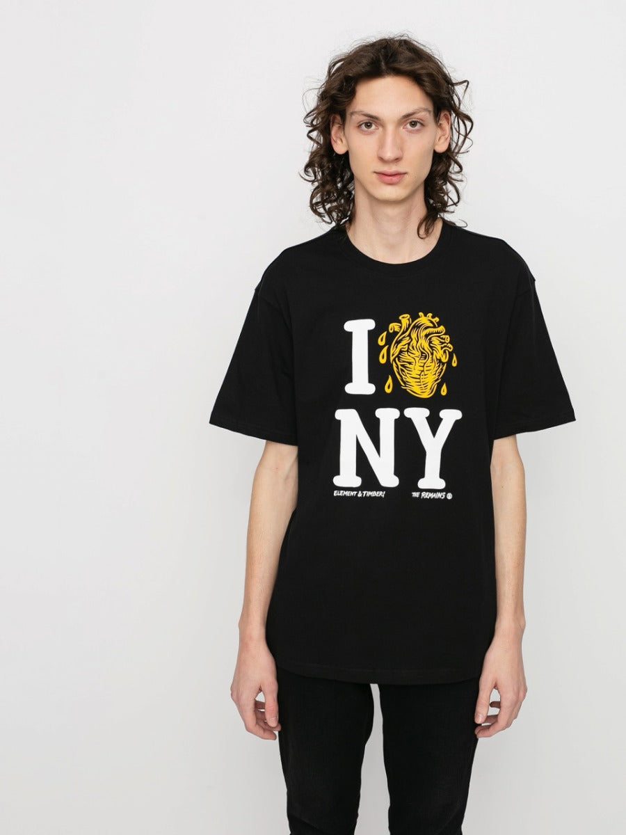 Element | Element I Heart T-shirt Flint Black  | Camisetas, Camisetas manga corta, Men, Ropa | 
