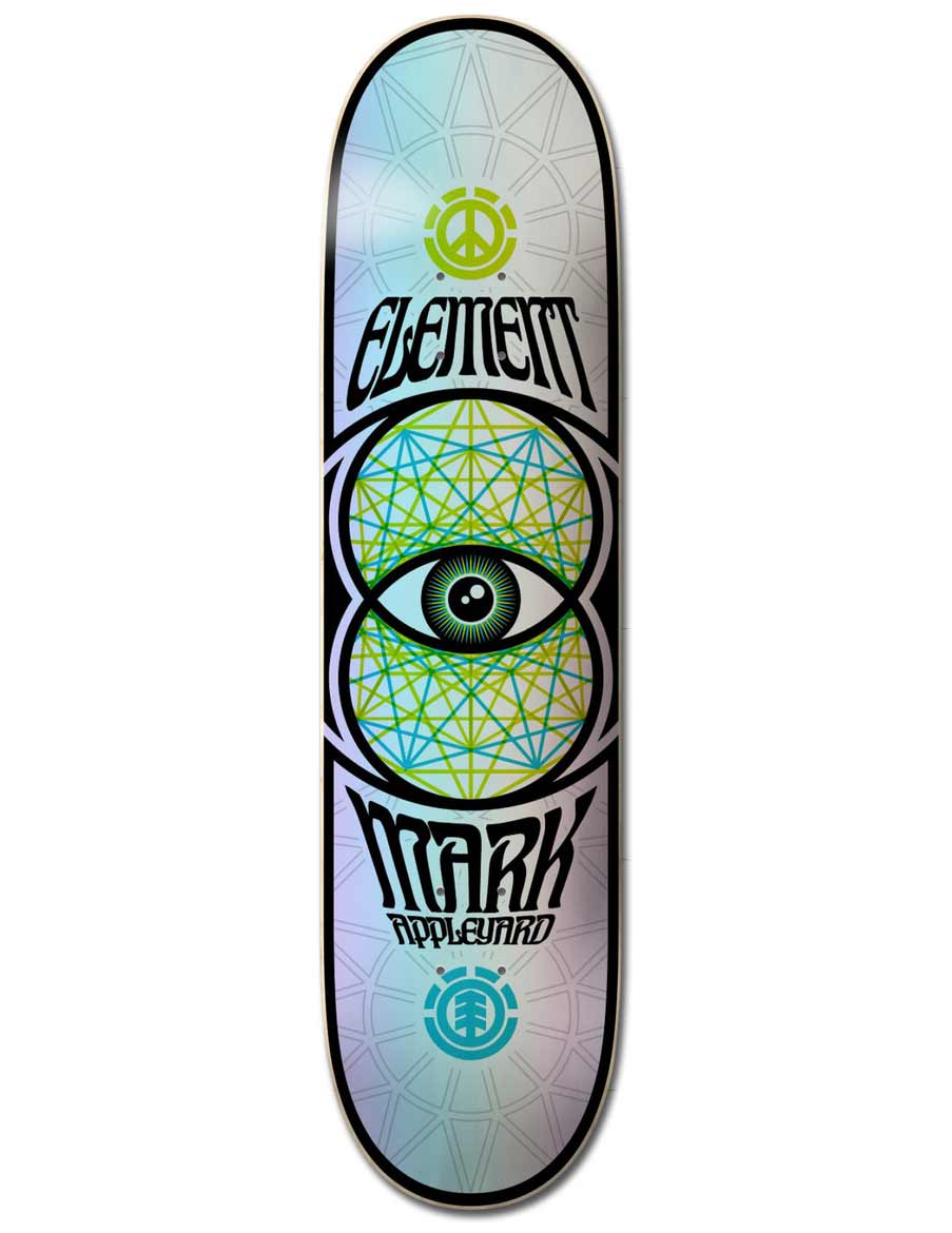 Element | Element Moondust Apple 8.38"  | Skate, Tablas de skate, Unisex | 