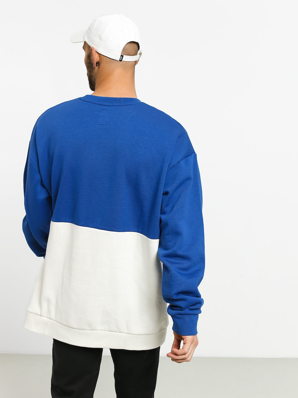 Element | Element Primo Division Crew Nautical Blue  | Men, Ropa, Sudaderas, Sudaderas sin capucha | 