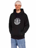 Element | Element Ridge Icon Hood Flint Black  | Men, Ropa, Sudaderas, Sudaderas con capucha, Unisex | 