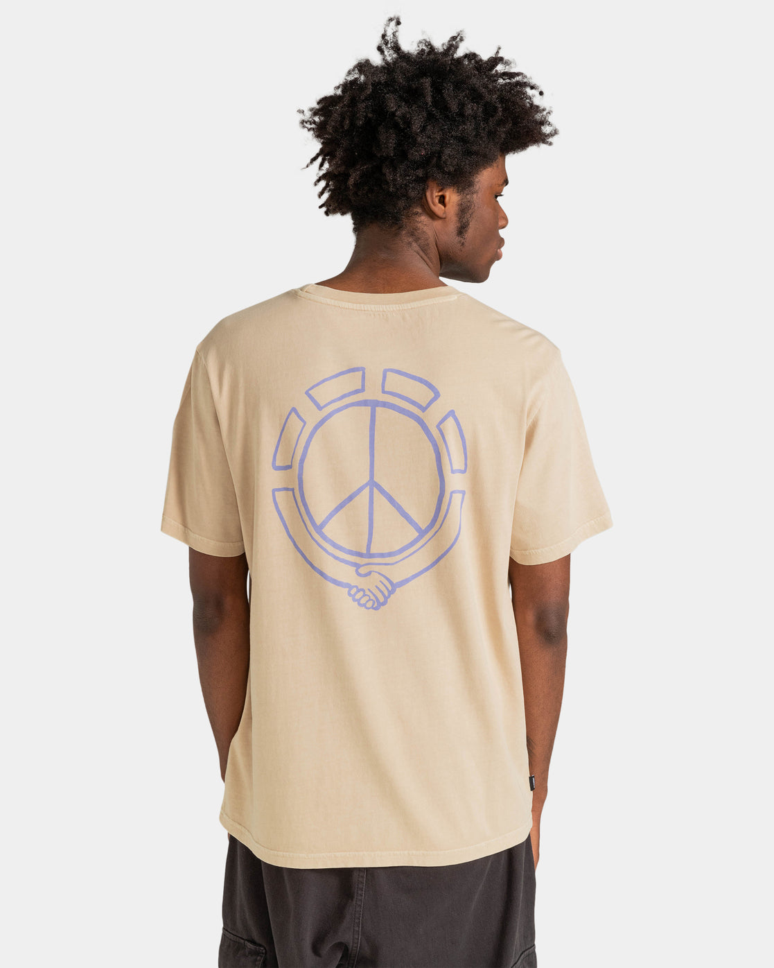 Camisetas Element Skateboards Collab Oxford Tan