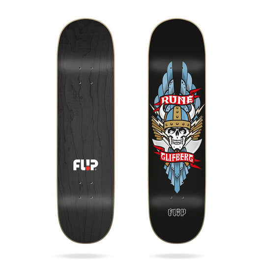 Flip | Flip Glifberg Viking 8.5" Deck  | Skate, Tablas de skate, Unisex | 