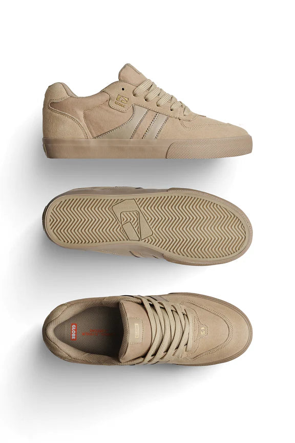 Chaussures Globe Encore-2 Ocre/Doré